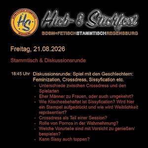 H&S - BDSM+Fetisch Stammtisch RGBG 21.08