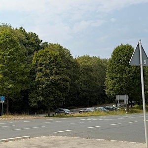 Pendlerparkplatz B19 am Golfclub Würzburg