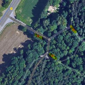 Waldparkplatz an zwischen Weingarten u Grötzingen