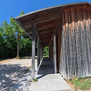 Langwieder See am Parkplatz