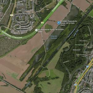 Am Kanal Halle ( hinterer Teil )