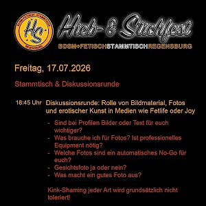 H&S - BDSM+Fetisch Stammtisch RGBG 17.07